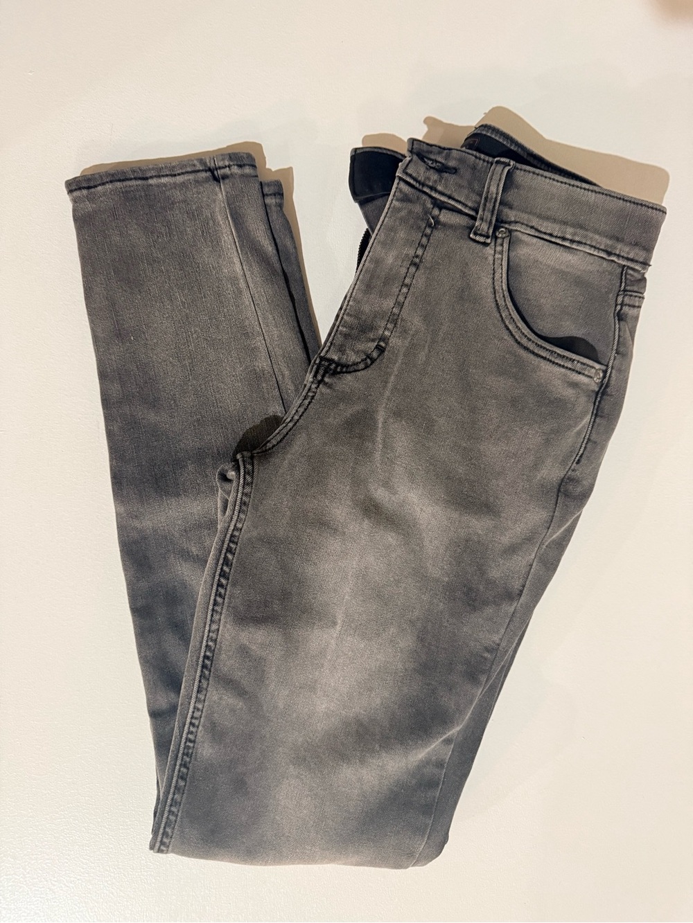 Lee Slim Fit Washed Gray Jeans